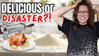 🍝 YOU Can Make PASTA at Home!  SIMPLE recipe!