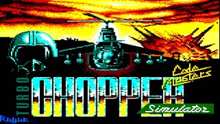 [Amstrad CPC] Turbo Chopper Simulator - Longplay