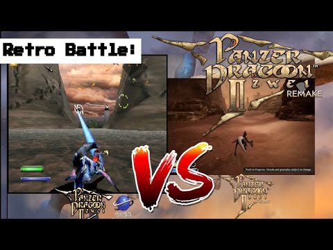 Panzer Dragoon II Zwei Original VS Remake
