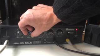 Video thumbnail for Ibanez AD-100 Analog Delay s/n 302750 by Marcus Serck