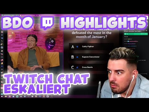 TWITCH CHAT ESKALIERT! | Black Desert Twitch Highlights BDO - Wakayashi