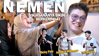 Download lagu NEMEN - TRI SUAKA FT ANDIKA MAHESA & RICKY FEB | LIVE NGAMEN mp3