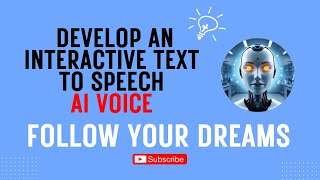 Build Your own Text to Speak (TTS) | In This Project (Text to Speak Convert App) For Beginners