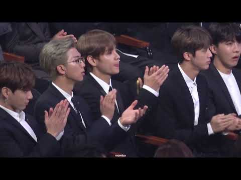 181024 대중문화예술상 방탄소년단 BTS reaction -포르테 디 콰트로 축하공연