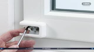 ABUS Montagevideo Fenster-Zusatzsicherung 3010