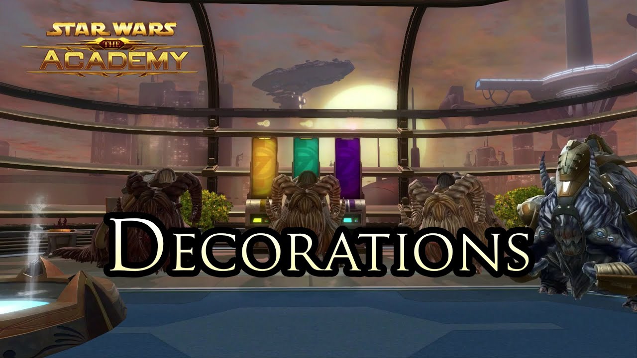 SWTOR Decorations Guide