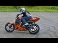 Как Делать Дрифт на Мотоцикле - How To Drift Motorcycle 