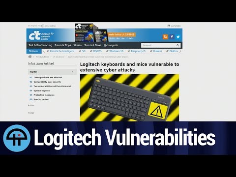 Logitech Keyboard and Mice Vulnerabilities