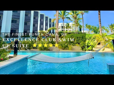 Excellence Club Junior Suite Swim-Up Suite Room Tour