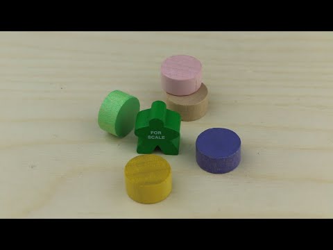 Disc, 16mm x 8mm, Yellow video