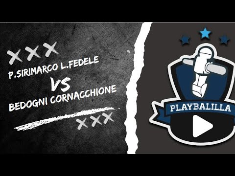 P.Sirimarco L.Fedele - Bedogni Cornacchione Torneo volo del 14/01/23 A.S.D. Accademia Calciobalilla