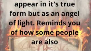 Art Of Deception By People. DON'T BE FOOLED BY THE ANGELS OF LIGHT!!!