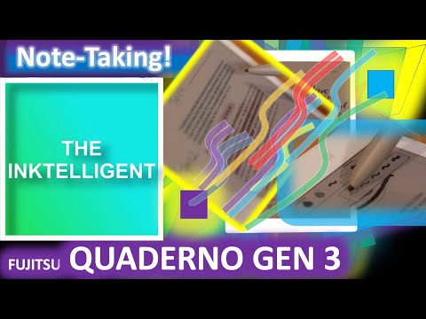 Fujitsu Quaderno Gen 3: Annotation & Note-Taking