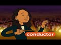 Rock Star Word Of The Day Conductor Cartoon Nick Jr