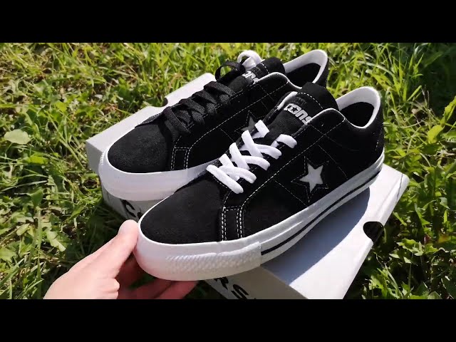 Vídeo relacionado con Converse Zapatillas One Star Pro OX Gris Negro A04609C Sneaker Casual Hombre Mujer