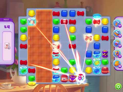 Homescapes level 9607 hard