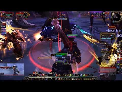 Black Rook Hold Mythic +19 on time +2 Blood DK pov 7.3.2 (Bursting, Skittish, Tyrannical)