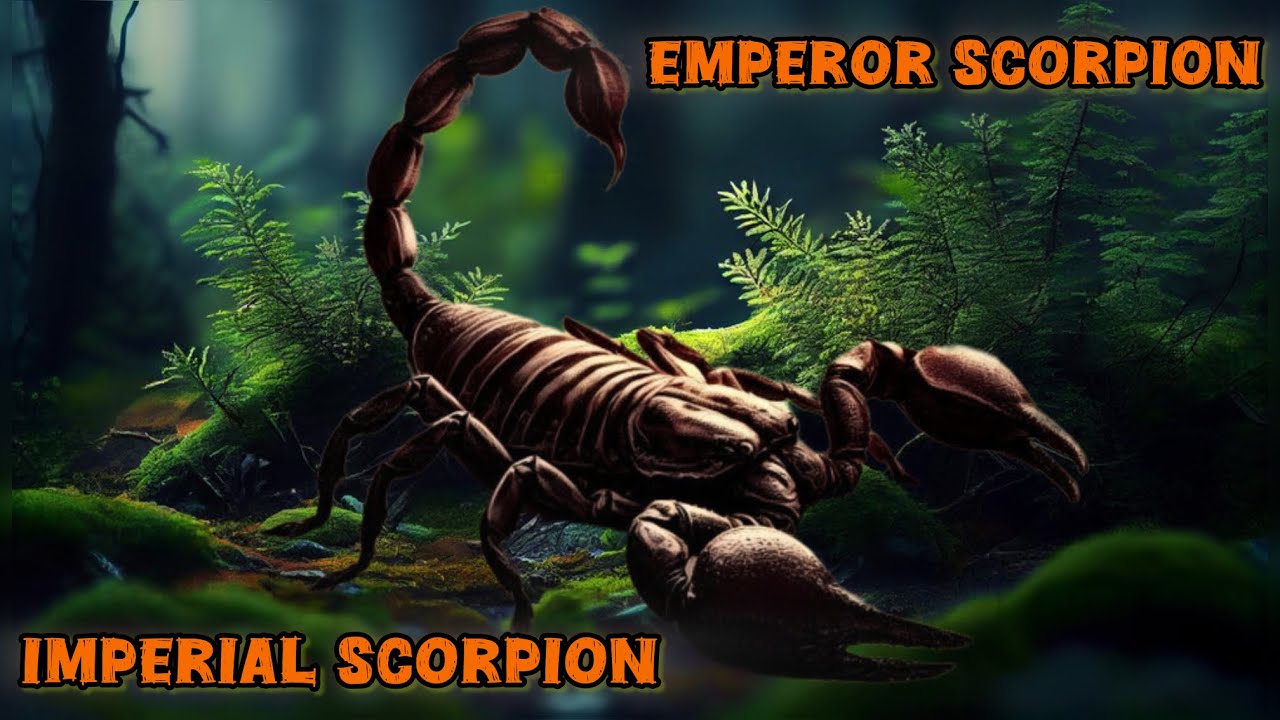 The Emperor Scorpion: Nature's Stunning Giant!