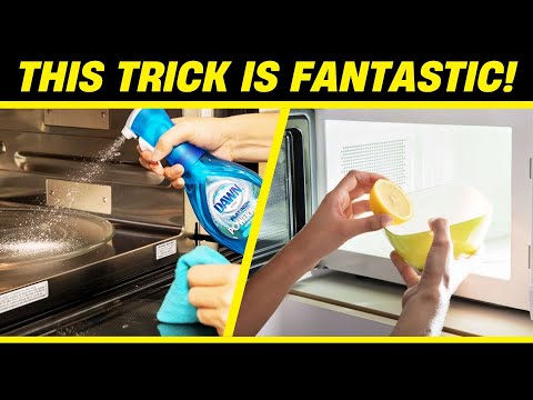 The BEST Way to Clean a DIRTY Microwave (Without Chemicals!) ✨
