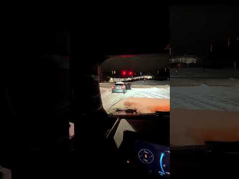 2026 Maryland Emergency Snow Storm - Night Drive EV Hummer 3X