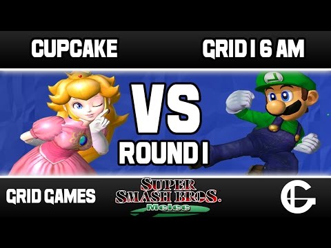 Cupcake (Peach) VS GRID | 6 AM (Luigi) | Grid Melee BiWeekly 21 | Round 1