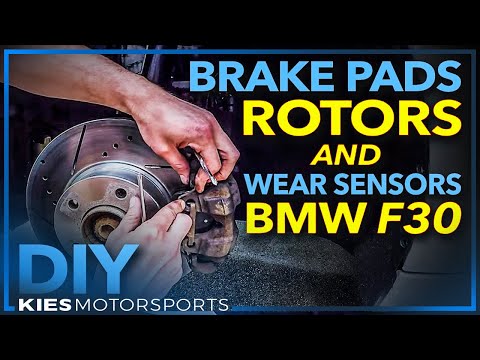 F30 BMW (2011-2019) Brake Pads, Rotors and Wear Sensor Change