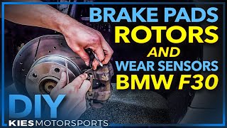 F30 BMW (2011-2019) Brake Pads, Rotors and Wear Sensor Change