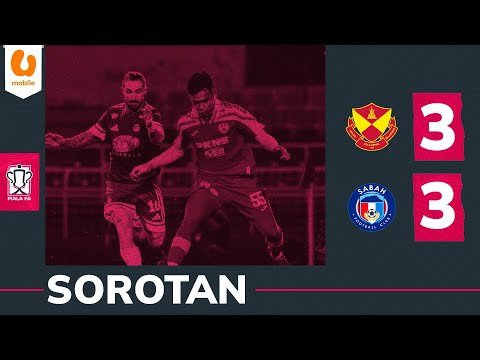 Sorotan: Selangor FC 3 - 3 Sabah FC | 5 - 5 | Separuh Akhir (2) | Piala FA 2025