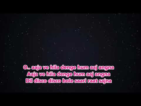 DIL DISCO DISCO LYRICS