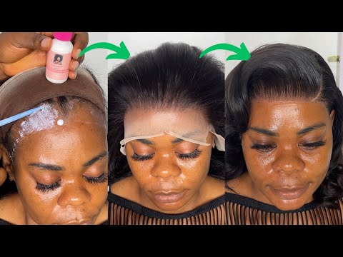 How To Install A Frontal Wig For BEGINNERS  From start to finish