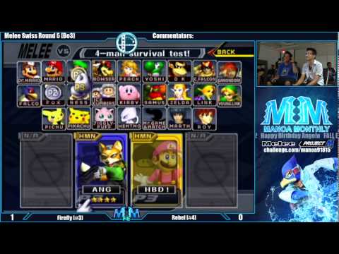 MMfe2 [SR5] Firefly (Fox) vs Rebel (Falcon, Luigi) SSBM