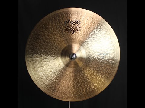Paiste 22" 2002 Big Beat - 2246g (video demo) image 2