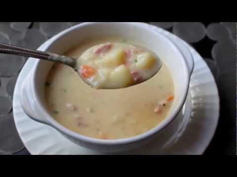 Ham and Potato Soup Recipe - Ham and Potato Chowder