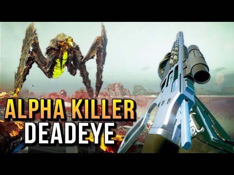 Helldivers 2 | The Deadeye Rifle is PERFECT For Taking Out Commanders - Gameplay Hardest Difficulty