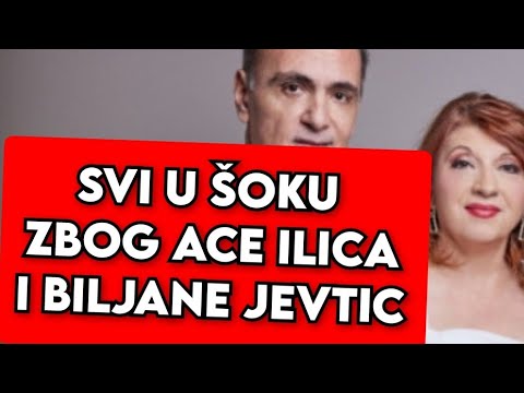 Da li se razvode Aca Ilic i Biljana Jevtic?