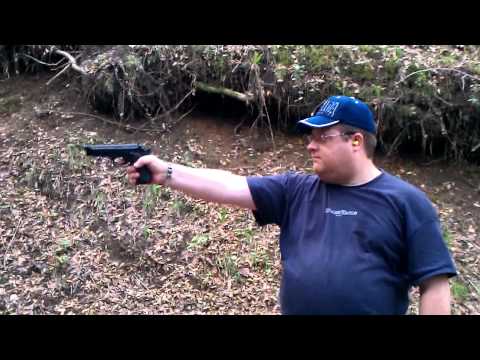 Eric Solo with his Baretta