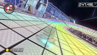 Rainbow Road - 2:04.618 - ケケ (Mario Kart 8 World Record)