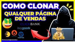 ? COMO CLONAR PÁGINA de VENDAS do PRODUTOR ? Clonar Página de VENDAS e EDITAR COPIAR Site Inteiro
