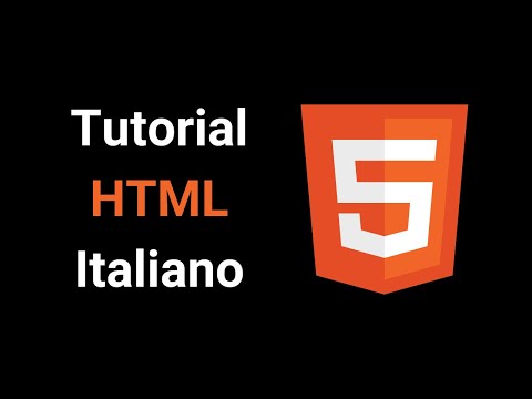 Corso HTML per principianti - Impara a creare siti web da zero