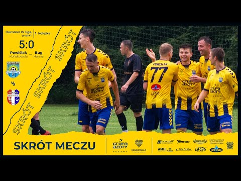 Powiślak Końskowola - Bug Hanna 5:0 (skrót) | Sezon 2022/2023