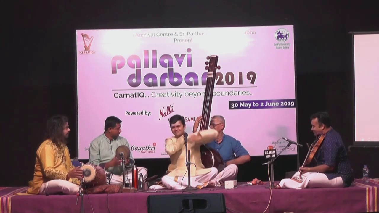 Saketharaman | Grand Pallavi Darbar Concert l Carnatica & SPS Sabha l 2019