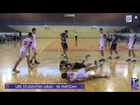 URK Studentski grad - RK Partizan