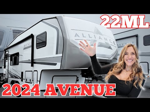 CHARMING 5th Wheel For TWO! 2024 Alliance Avenue 22ML