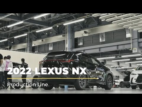 2022 Lexus NX Production in Japan | Lexus Plant | How Lexus Is Made