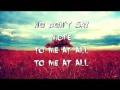 The Cure I Dont Know Whats Going On Lyrics
