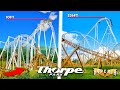 What If Thorpe Park Roller Coasters Were TINY