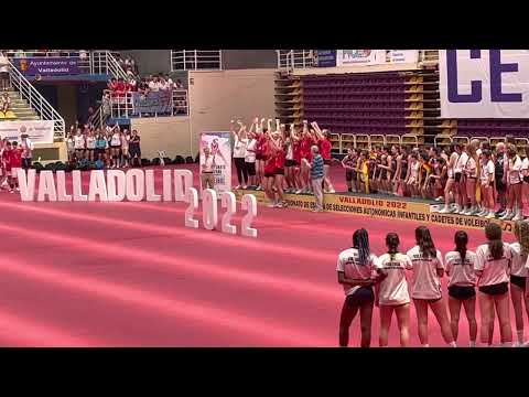 CESA 2022. Cadete Femenino. Entrega de trofeos