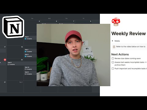Notion Build With Me: A Weekly Review To Reflect And Boost Productivity