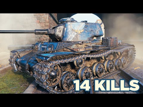 Pz.Kpfw. KW I (r) • 14 KILLS • WoT Gameplay