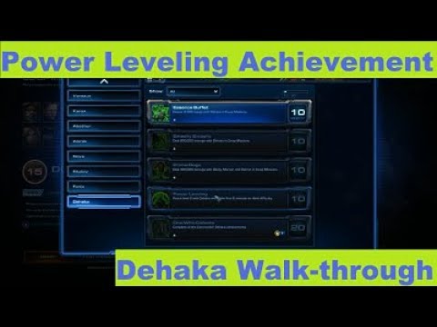 StarCraft 2:  How To Get The "Power Leveling" Achievement For Dehaka, Co-op Mission (Brutal)